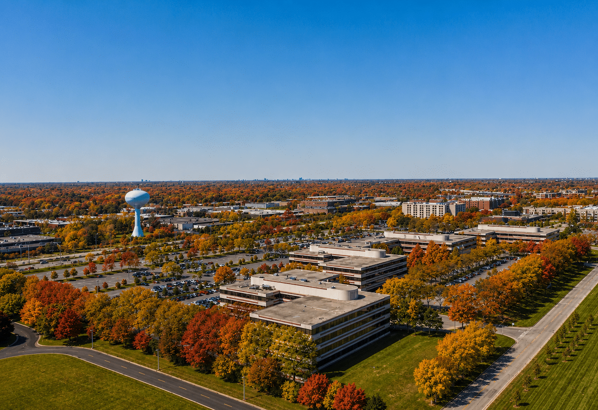1411-1435 Lake Cook Rd Deerfield IL Office Space Conversion